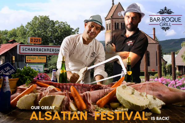 Bar-Roque Grill Presents The Alsatian Festival!