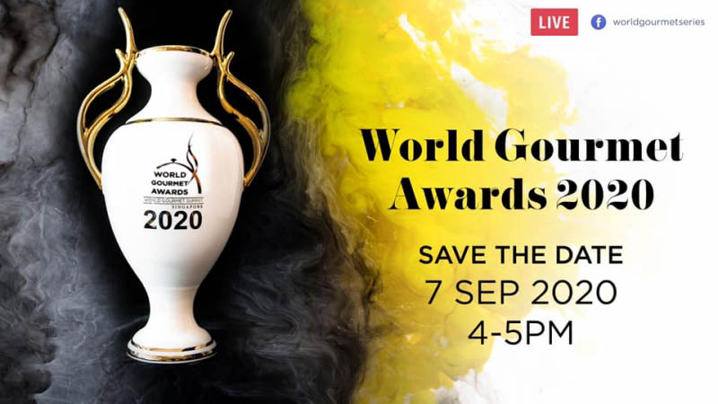 World Gourmet Awards Virtual Trophy Presentation To Be Streamed Live September 7th!