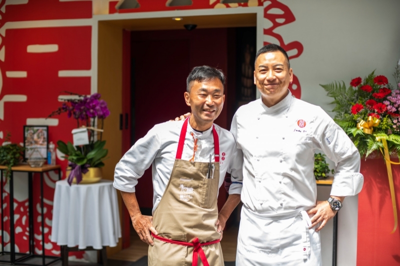 Celebrating 17 Years at Xi Yan with Chef Jacky Yu and Chef Heman Tan!