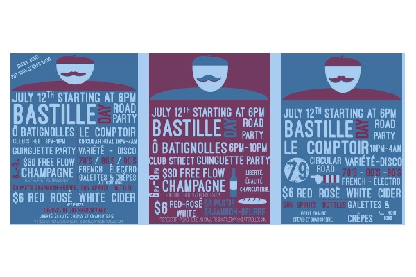 Celebrate Bastille Day With A Road Party