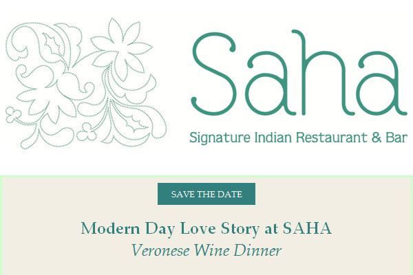 Veronese Wine Dinner at SAHA