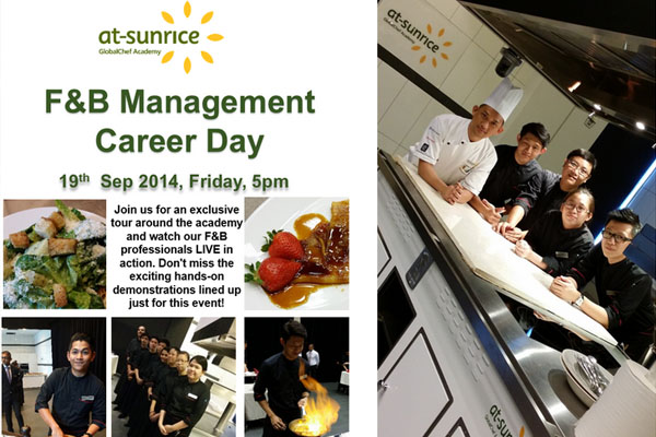 At-Sunrice F&B Management Career Day