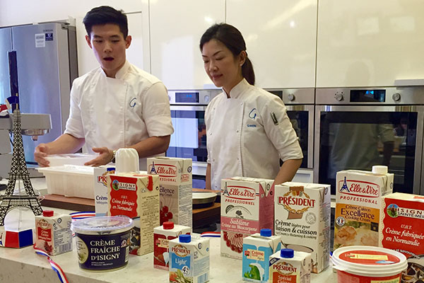 French Dairy Association CNIEL launches la crème de la crème campaign in Singapore