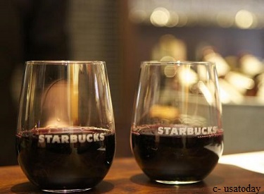 Wine at Starbucks: Start of a trend?