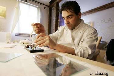 Three-Michelin-starred chef, Juan Amador, debuts in Singapore!