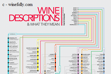 120 most common wine descriptors