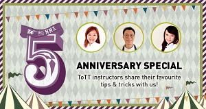 ToTT Turns FIVE!: 5th Anniversary Sale, Exciting Carnival Games & More!