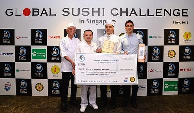Singaporean Lands Second in Battle of World's Best Sushi Chefs