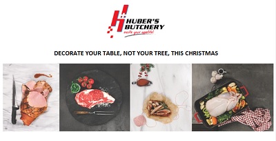 Huber's Butchery // Decorate Your Table, Not Your Tree, This Christmas