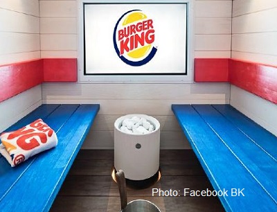 Have A Whopper And Relax At Burger King's Spa