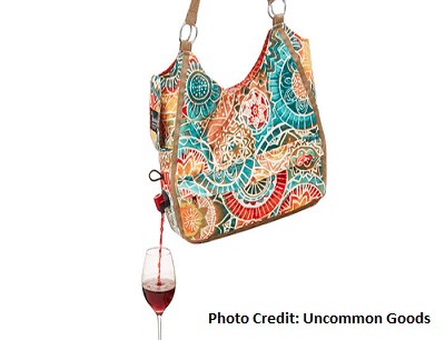 A Bag that lets you carry 5 litres of wine and drink it on the go