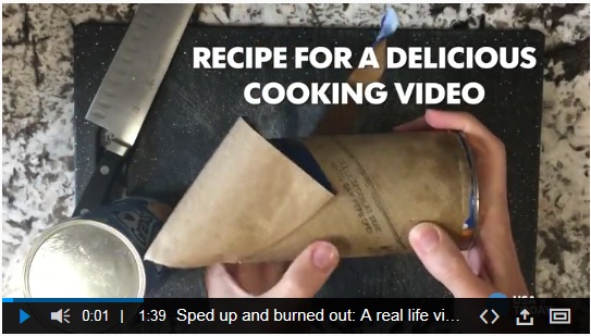 Viral Food Videos mask the Joy of Cooking