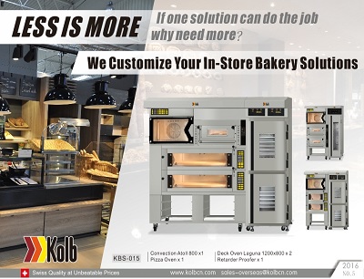 Customize your own ovens with Kolb
