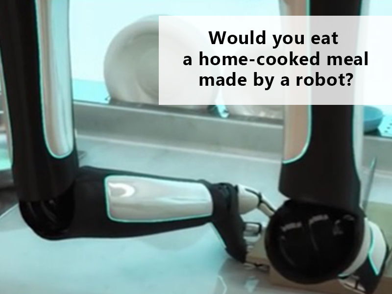 A robot to cook your meals!