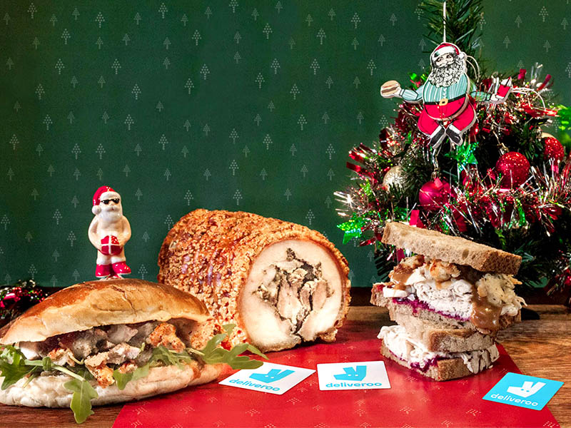 No fuss, no muss with Deliveroo Christmas Sets!