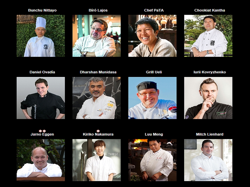World Gourmet Summit Chefs Line-Up