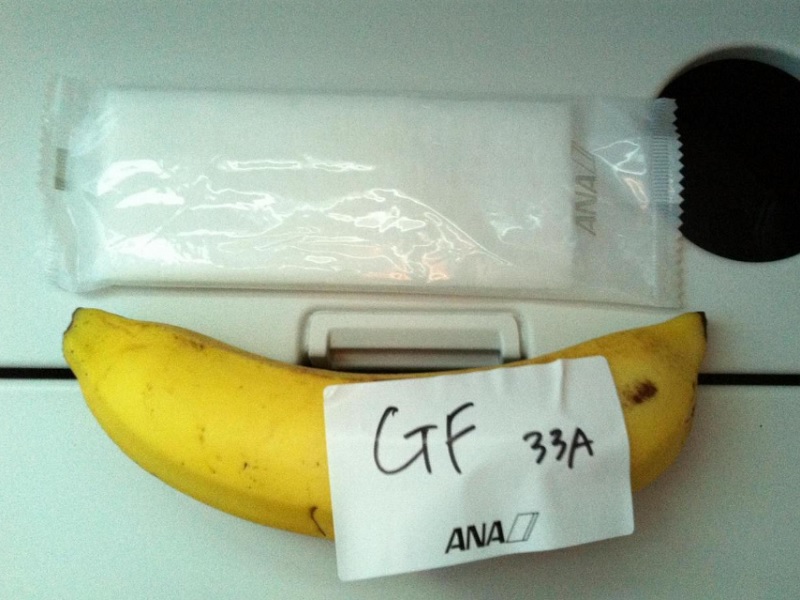 Airline Mishaps: ANA(All Nippon Airways) Gives Banana As A Meal?