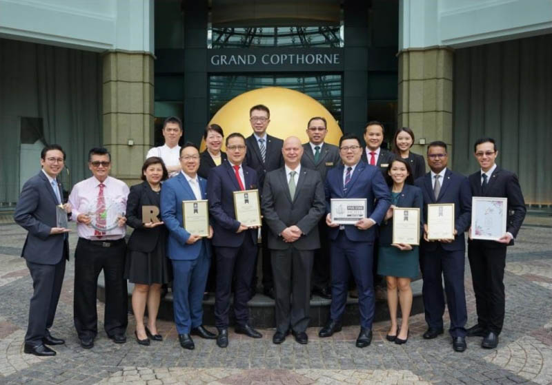 Grand Copthorne Waterfront Hotel Marks 20th Year in Singapore with Several Accolades 