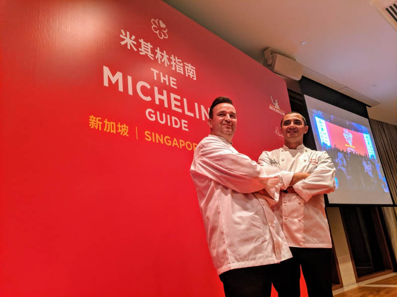 Odette and Les Amis Receive 3 Michelin Stars from Michelin Guide Singapore