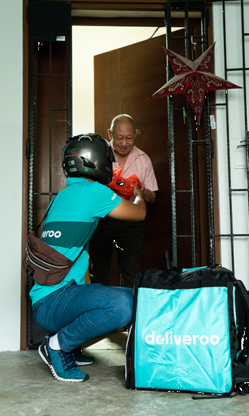 Deliveroo Partners with TOUCH Community Service to Introduce Meals-On-Wheels 