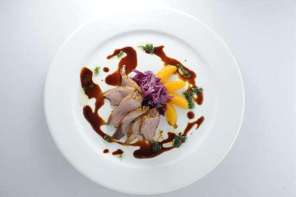 Braised Red Cabbage With Roasted Duck Breast