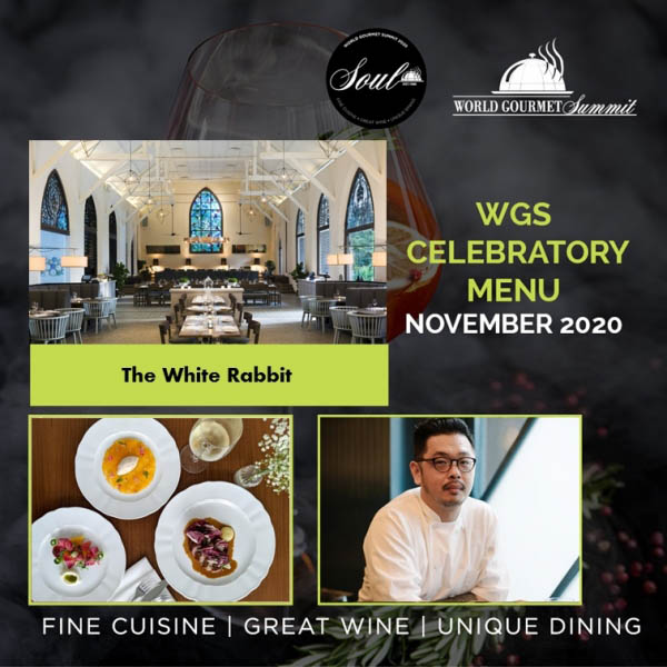 Celebrate The White Rabbit's Celebratory Menu with The World Gourmet Summit!