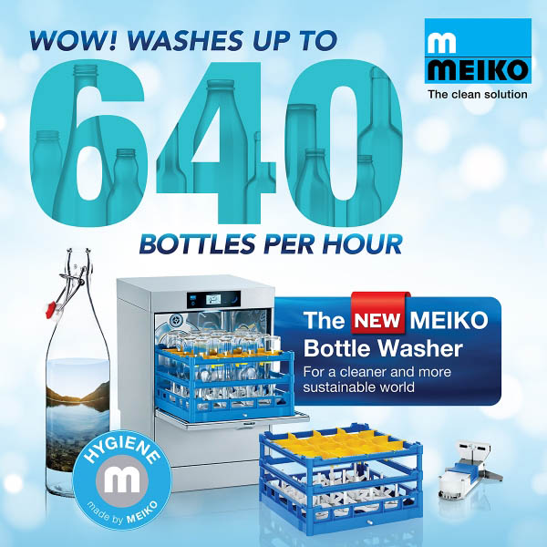 MEIKO's New Lightning In A Bottle (Cleaning System)