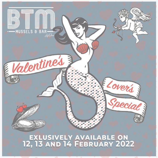 Valentine's Lover's Special Menu at BTM!
