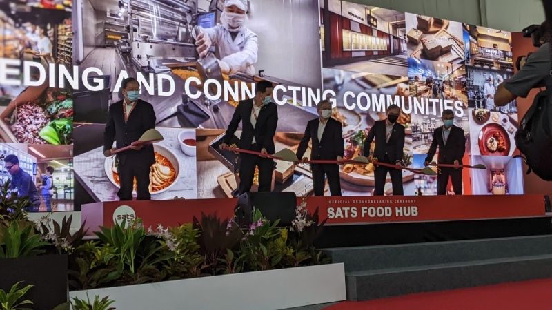 SATS Breaks Ground On Innovative Food Hub, To Be Open in 2024
