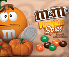 The Latest Autumn-Inspired Food Item: Pumpkin Spice M&M’s