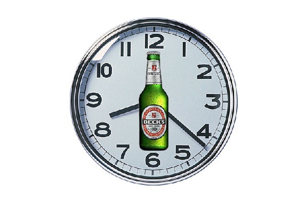 Time Schedule For Alcohol Consumption?