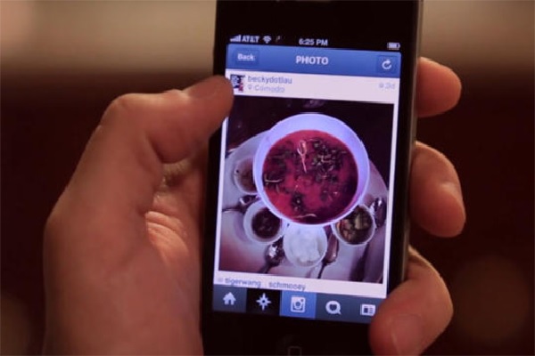 Pay For Your Food By Instagram