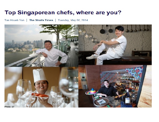Top Singaporean chefs