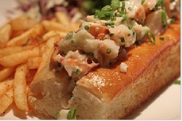 New England-style lobster rolls