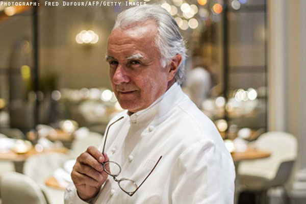Chef Alain Ducasse reduces amount of meat on his menu