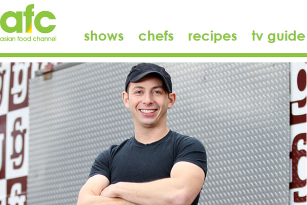 Asian Food Channel Brings Toronto Food Truck King Matt Basile to Singapore