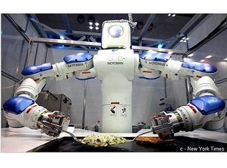 12 Robots that “cook”… looks like chefs are safe