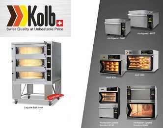 KOLB oven series now touchscreen