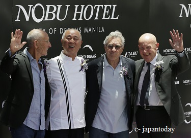 Robert de Niro and Chef Nobu Matsuhisa open luxury hotel in Manila