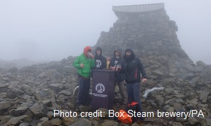 Students Carry Barrel of Beer Up Ben Nevis to Set Up Pop-up Bar for Climbers