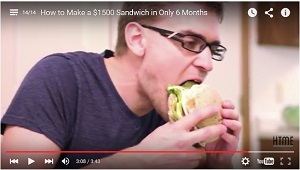 A $1500 Sandwich made from scratch