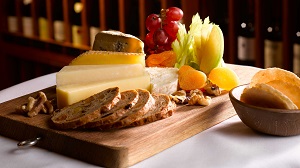 French Cheese and Wine Buffet