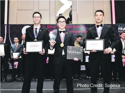 Singapore’s Sommelier Is Runner-up In French Wines Competition