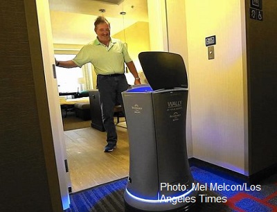 Meet Robots In Hotels