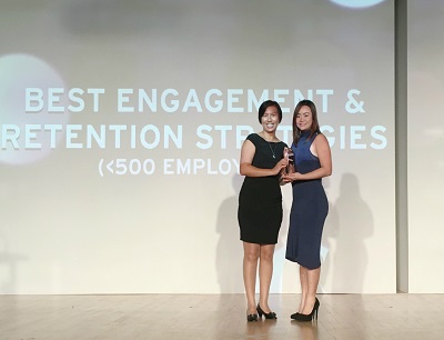 Royal Plaza On Scotts Awarded Best Engagement & Retention Strategies At HRM Asia Awards 2016