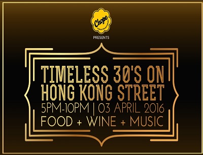 Chope Presents Timeless 30’s On Hong Kong Street