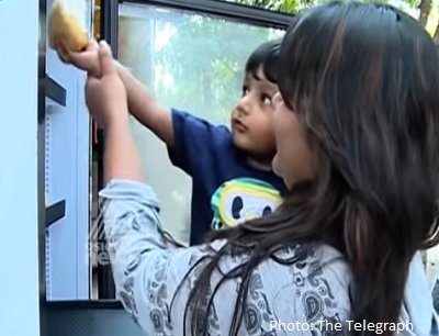 A Fridge for the Hungry and Homeless