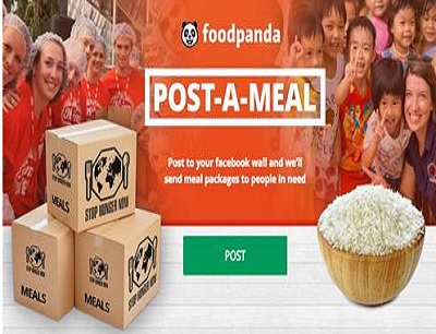 Post a Meal: Help foodpanda to Feed the Needy Now