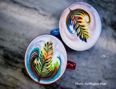 Taste the Rainbow in your Coffee