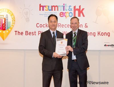 Hong Kong Airlines Wins At 'The Best Place To Work In Hong Kong Awards' 2016